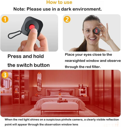 🔒 Is Someone Watching You? | Jeliacasa™ Hidden Camera Detector